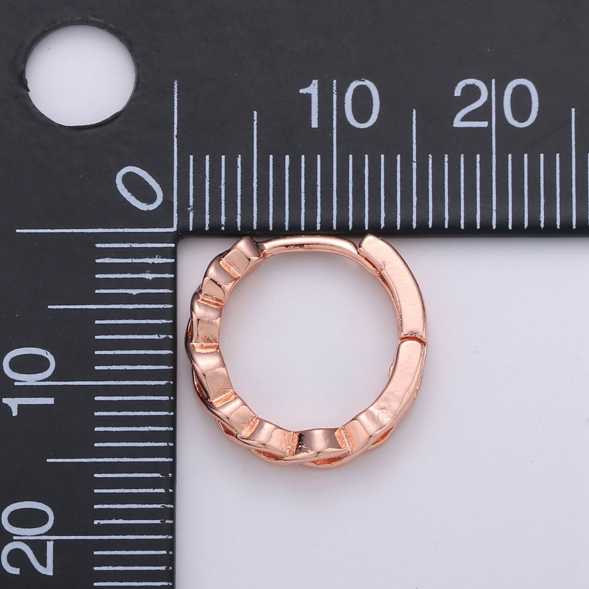 24k Vermeil Gold Earrings, Huggie Earring, Tiny Earrings, Twisted Vine Earrings, Everyday Wear Earrings, Rosegold Earring, Silver Earring K-693 K-694 K-695