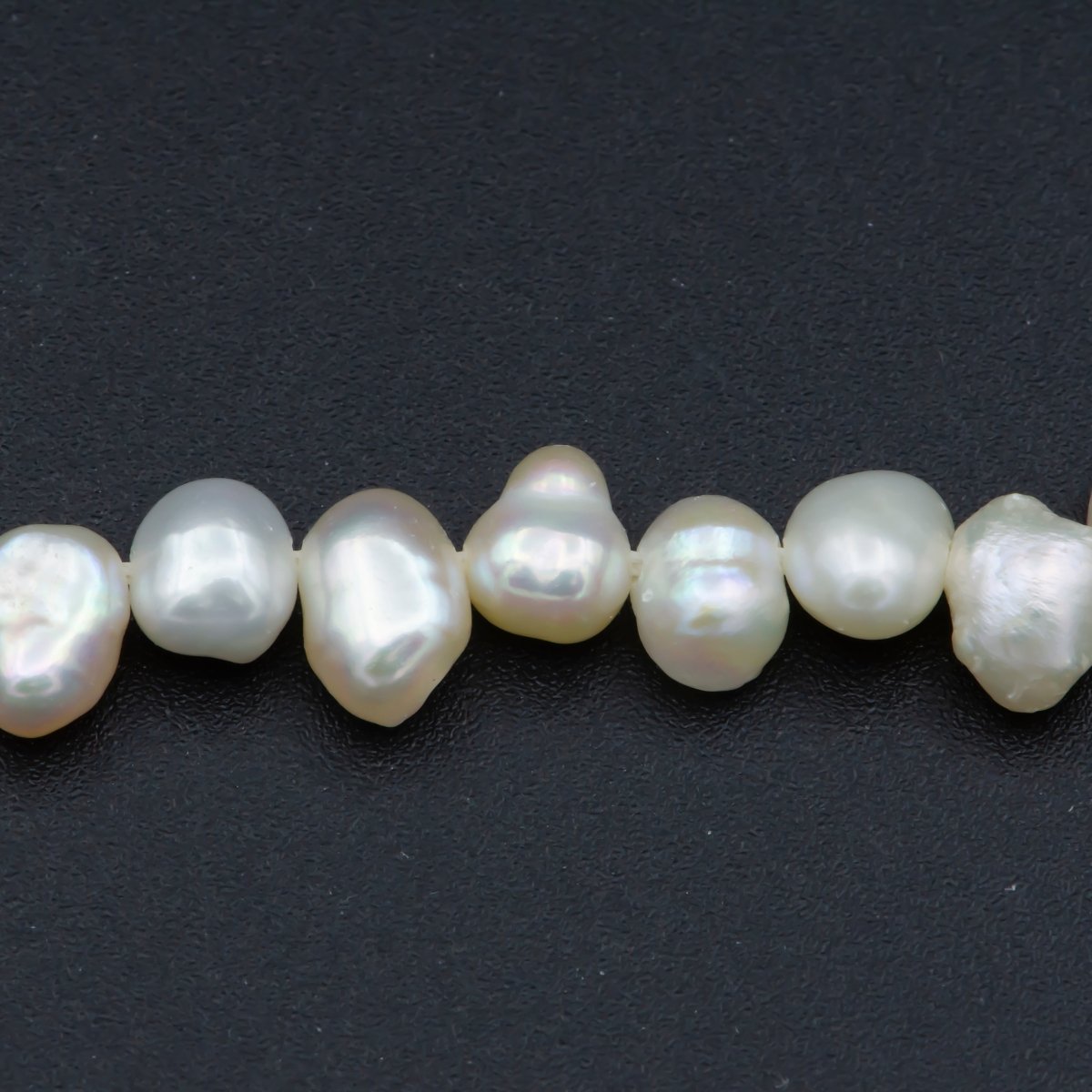 3.2-5.3mm Baroque Pearl Freshwater Pearl white nugget pearl beads full strand Wholesale Bulk | WA-566 Clearance Pricing