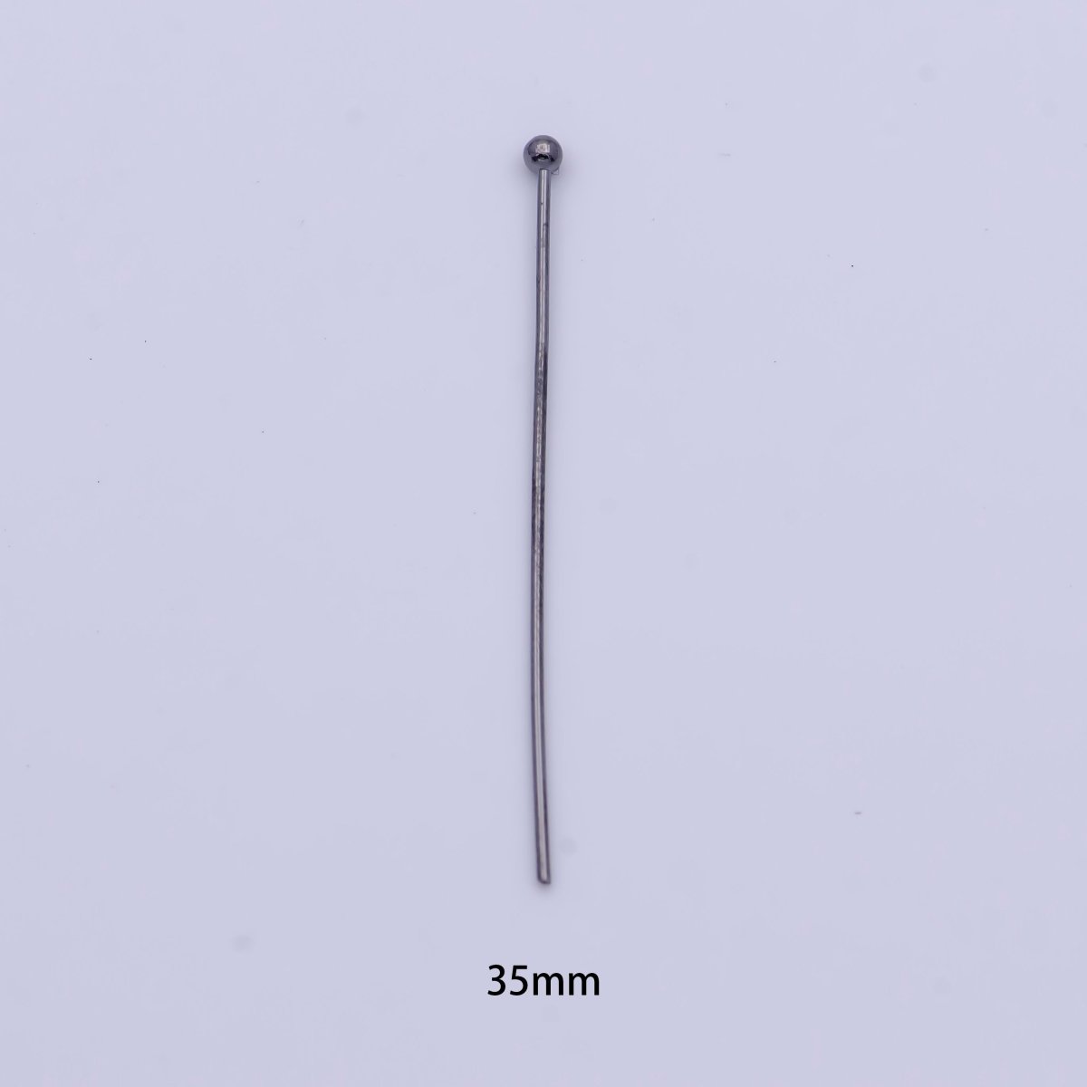 35mm Black Metal Ball Head Pins Jewelry Making Supply | SP-1570