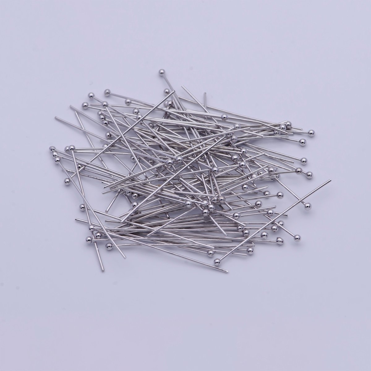 35mm Silver Metal Ball Head Pins Jewelry Making Supply | SP-1569
