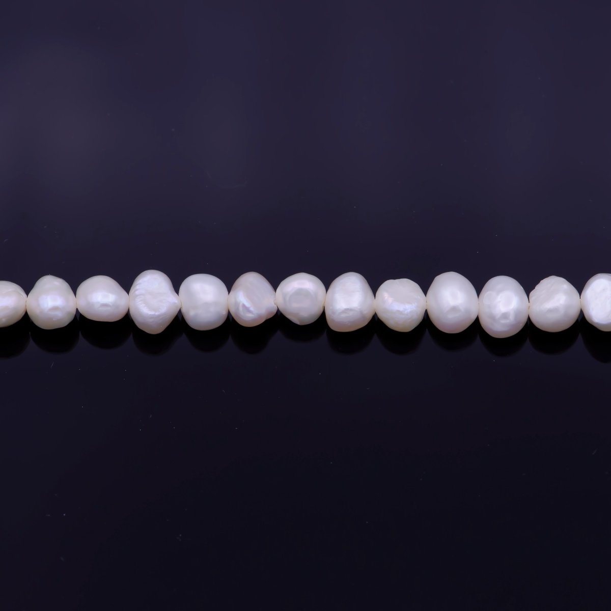 5.5mm Potato Nugget AAA Freshwater Pearl 66 Pieces per Strand | WA-1334 Clearance Pricing