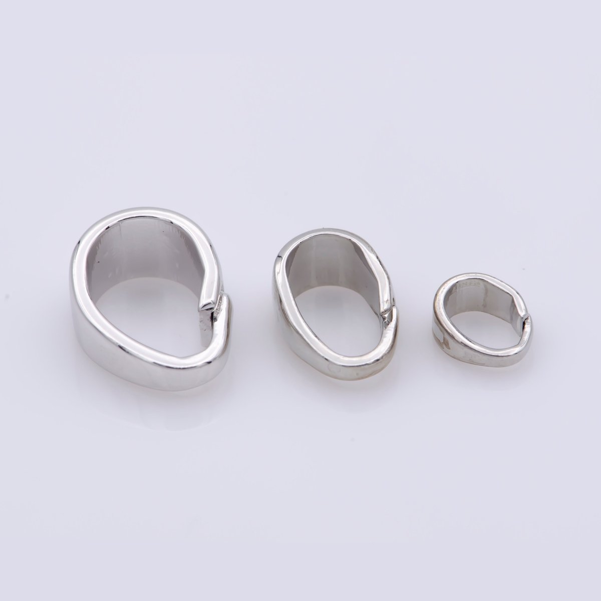 6mm, 9mm Bail For Pendant Snap-on for Pendant, Clip On Bails Bail and Necklace Jewelry Making And Wholesale Findings 14K Gold Filled K-884 to K-891