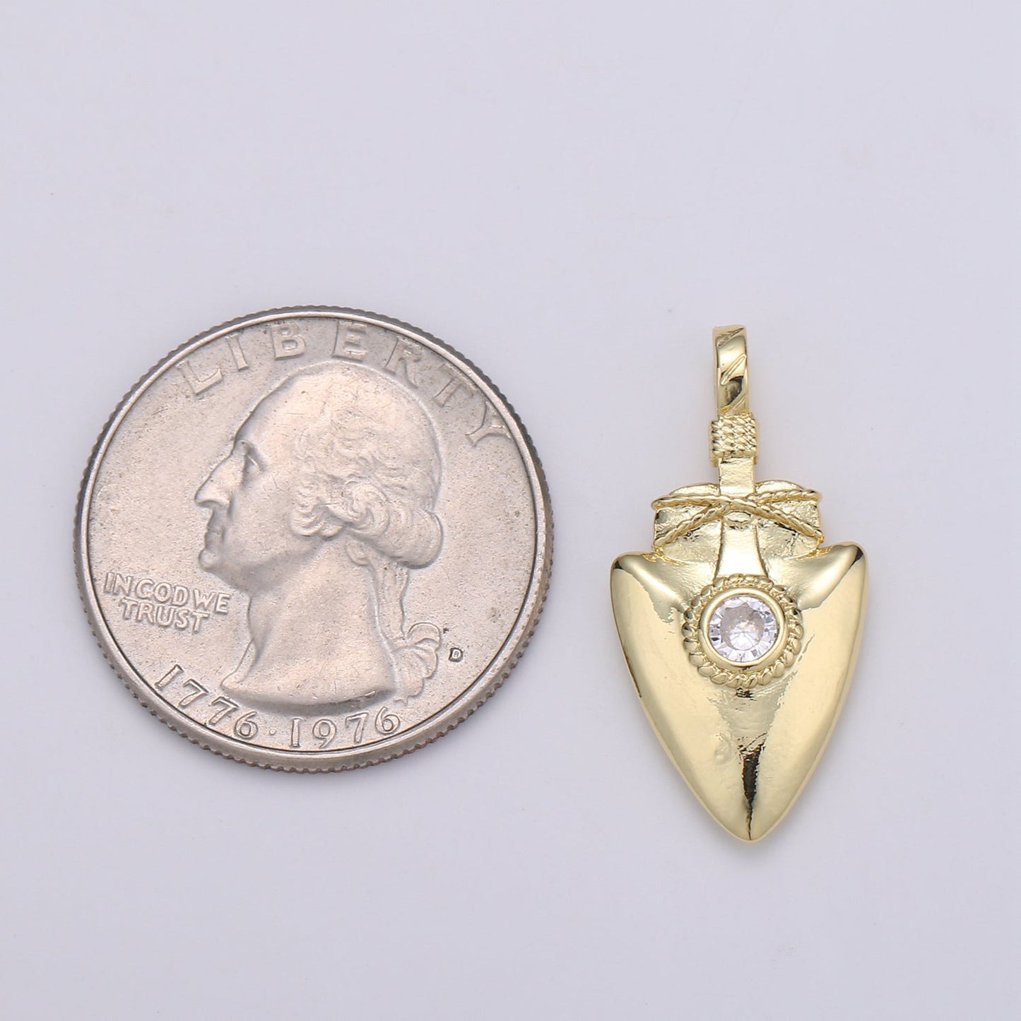 Gold Filled Jewelry Display Case Pendants  J-061