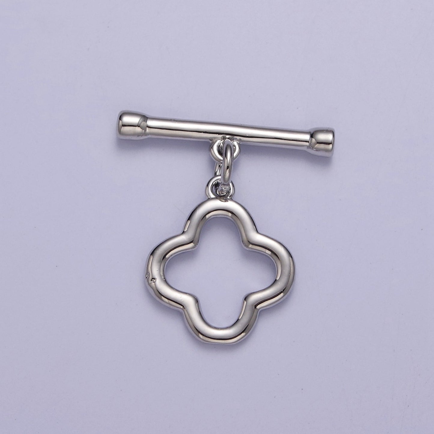 24k Gold Filled Flower Toggle Clasp, Jewelry Clasp OT Clasp Findings L-702 L-703 L-704
