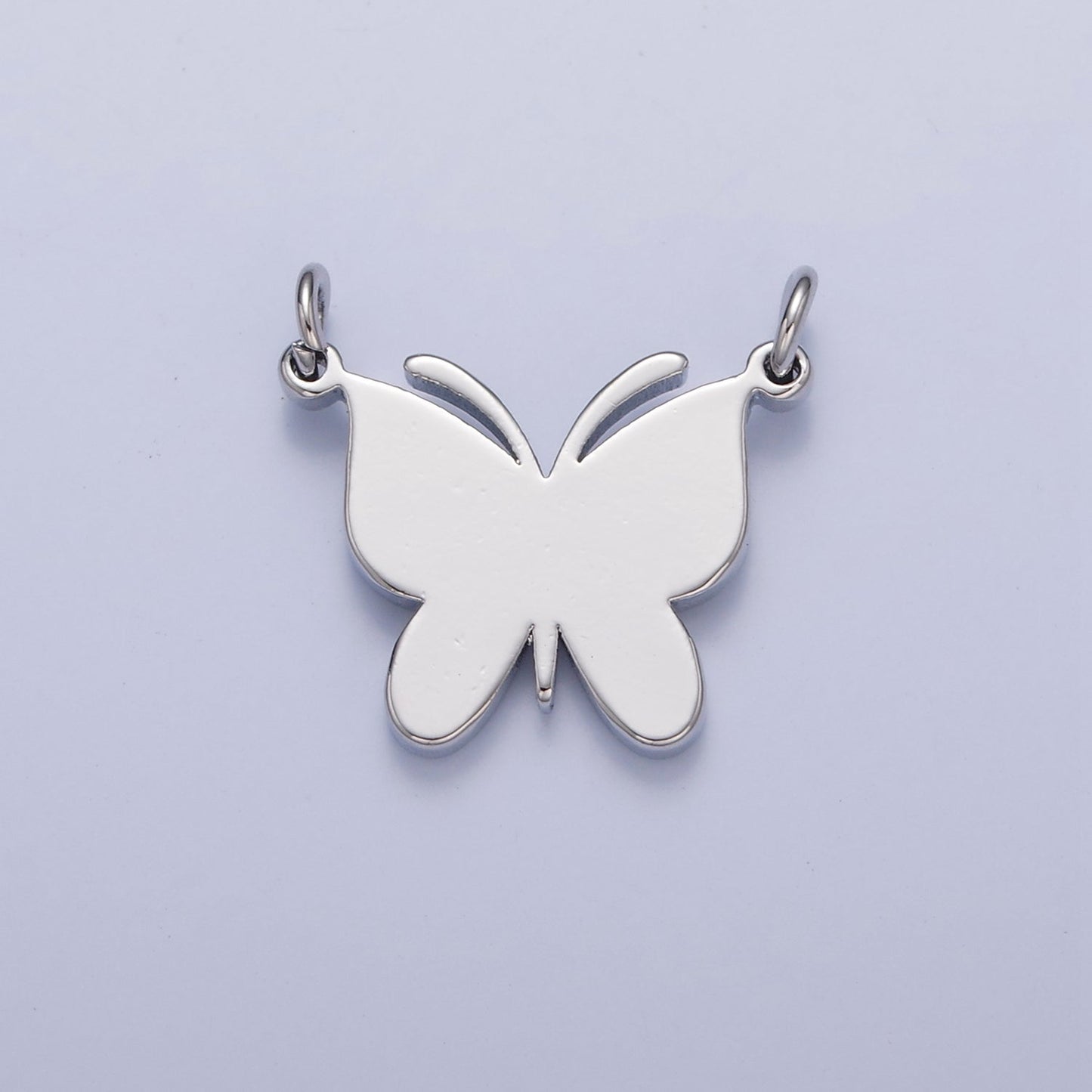 Dainty Gold Flat Butterfly Charm Connector Pendant for Necklace Bracelet 14K or 24K Gold Filled G-927 G-928 G-929