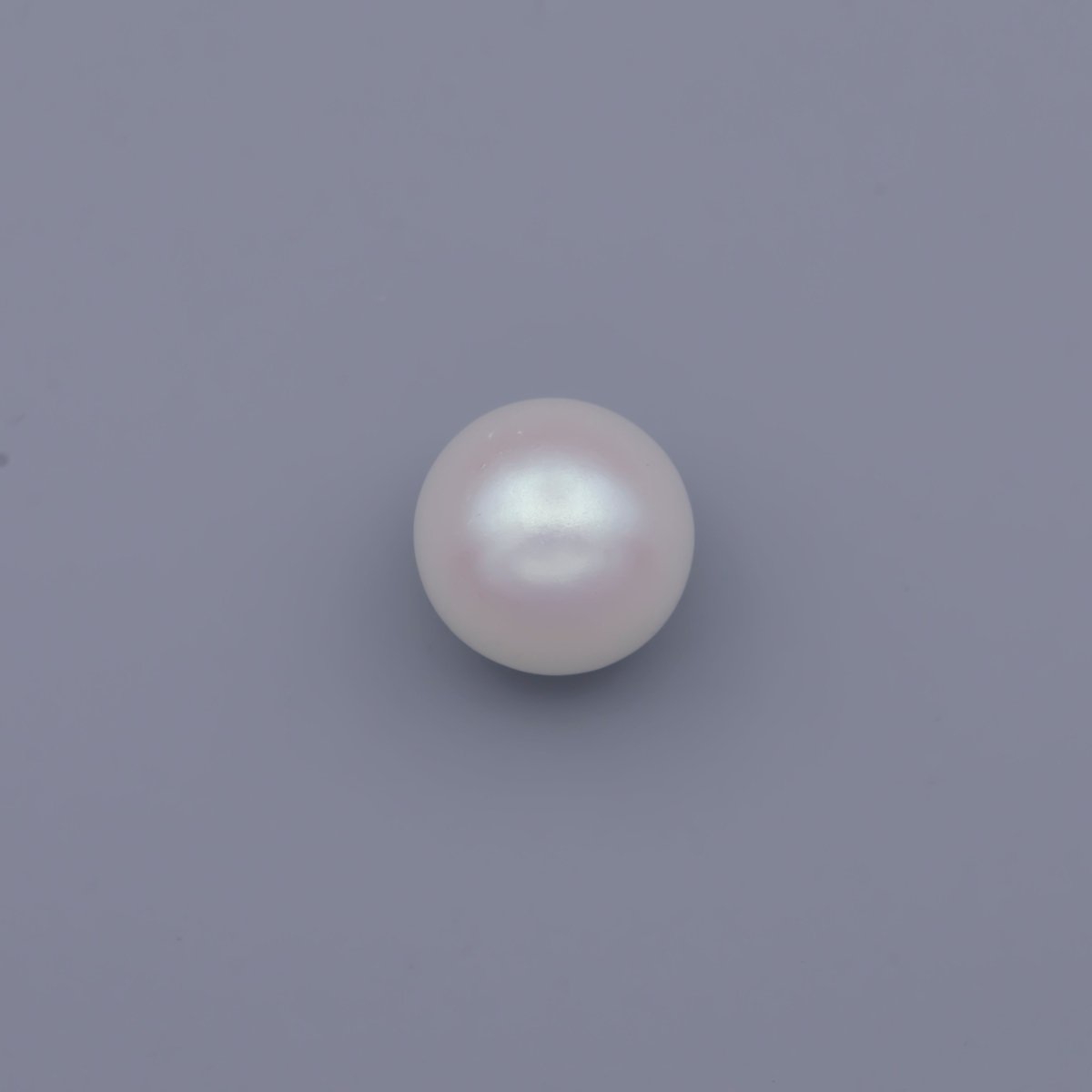 AB Iridescent White Acrylic Pearl Beads, Gumball Round Beads 10mm, 13mm P-1832 P-1834