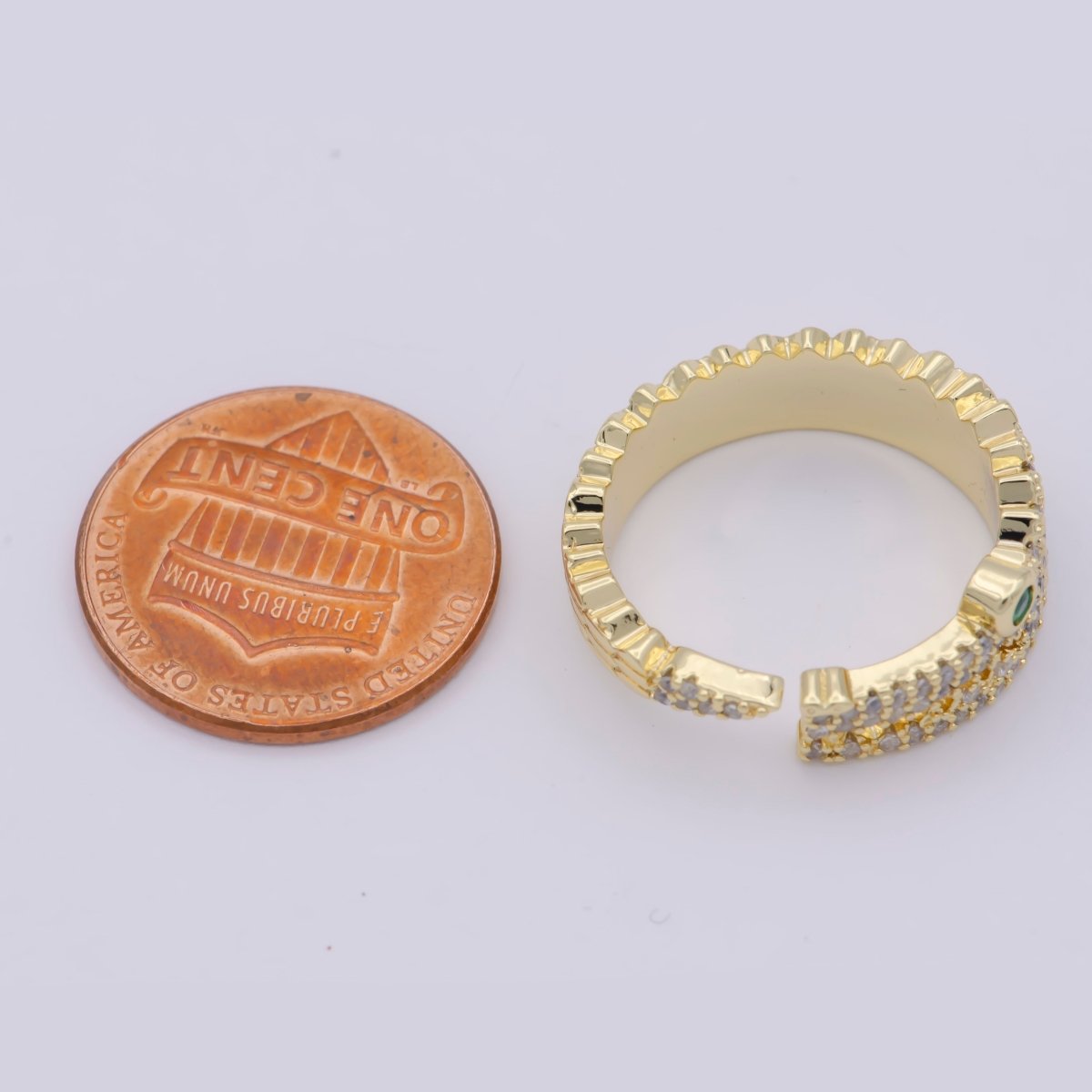 Alligator Ring, Gold Crocodile Ring, Cute Animal Style Ring, Unique Women Ring O-459