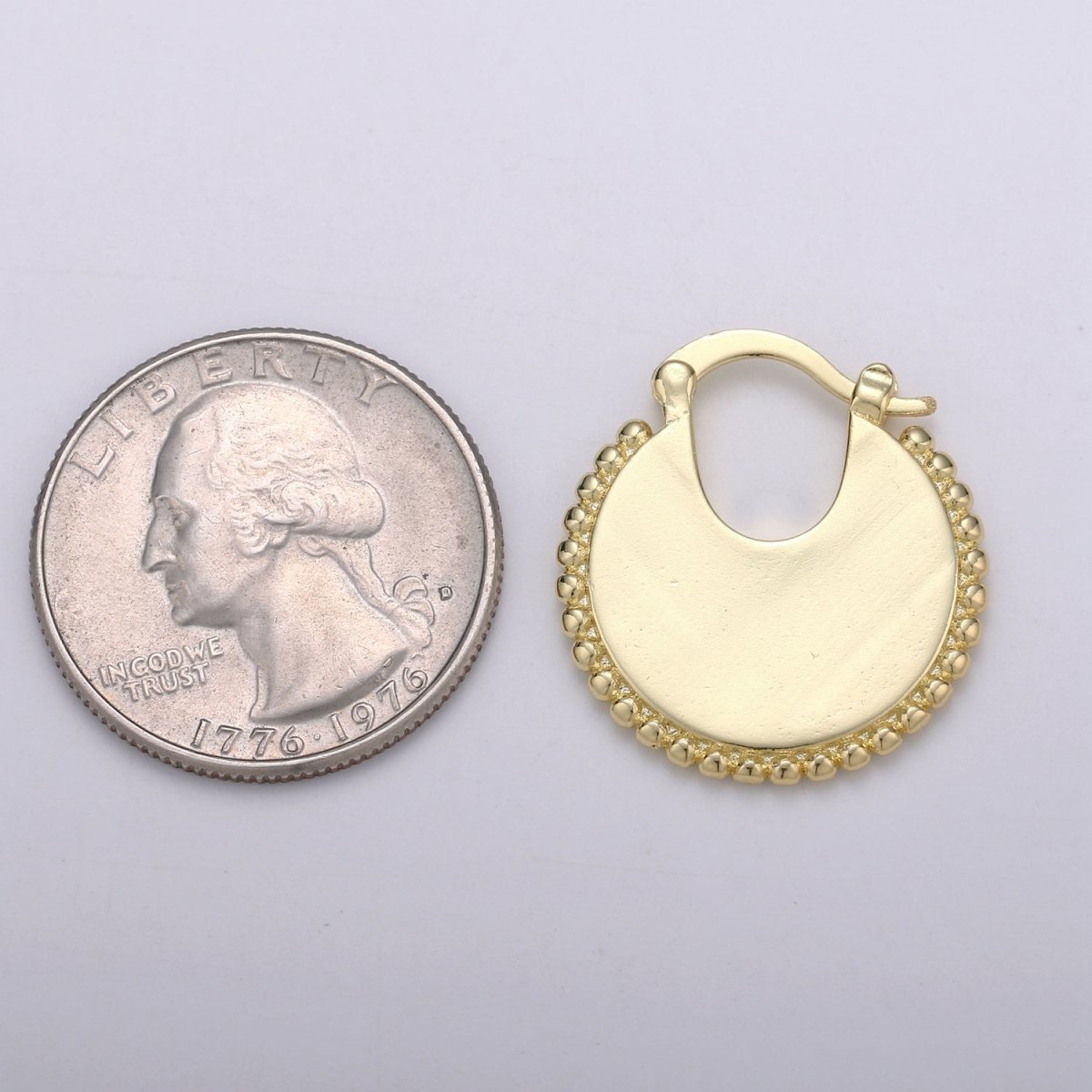 Big Statement Gold Earrings, Gold Fan Earrings, Large Gold Earrings, Women Big Earrings Bold Statement Jewelry Q-337