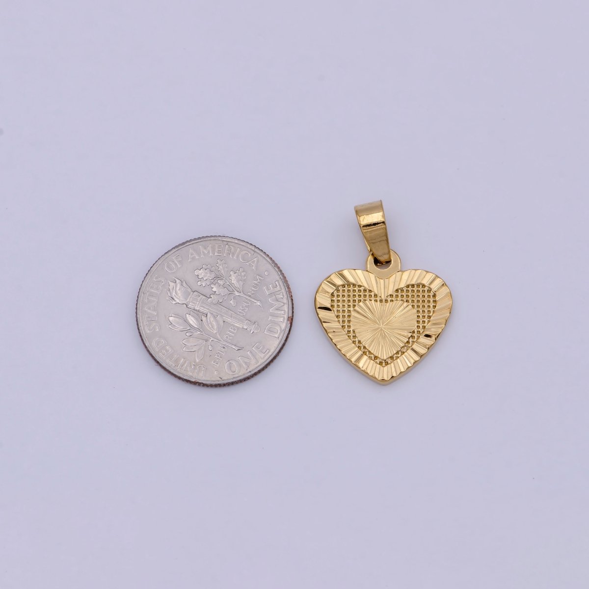 Black Gold Filled Heart Pendants  I-837