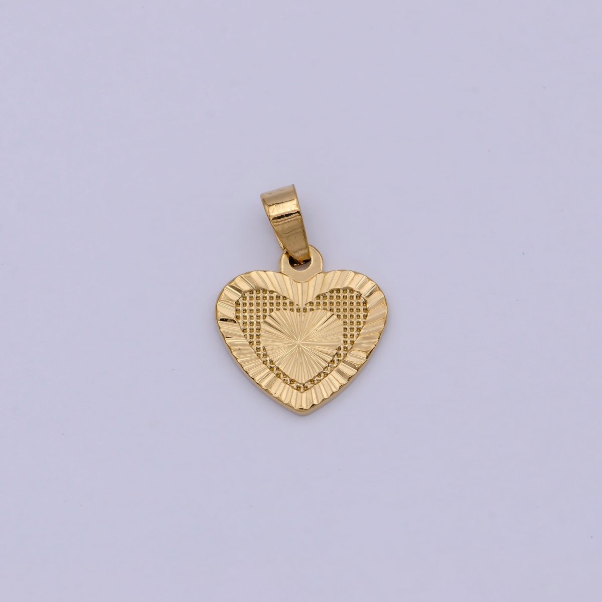 Black Gold Filled Heart Pendants  I-837