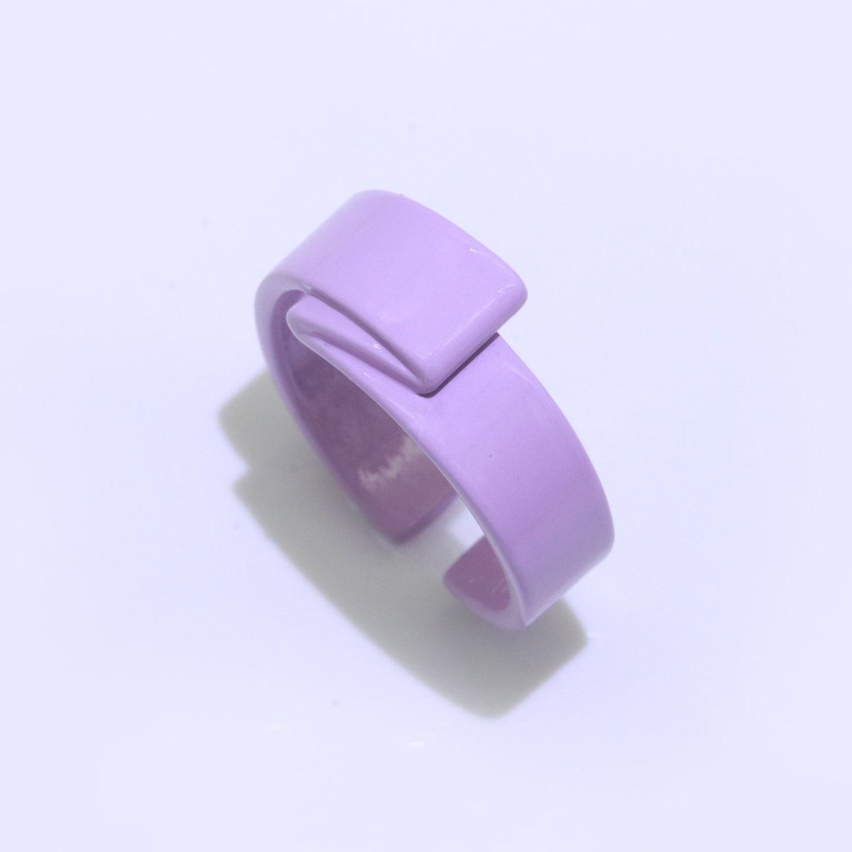 Colorful Neon Twisted ring, Y2K Trendy ring, Chunky enamel ring, Fun Summer ring Candy color ring, Gift for her