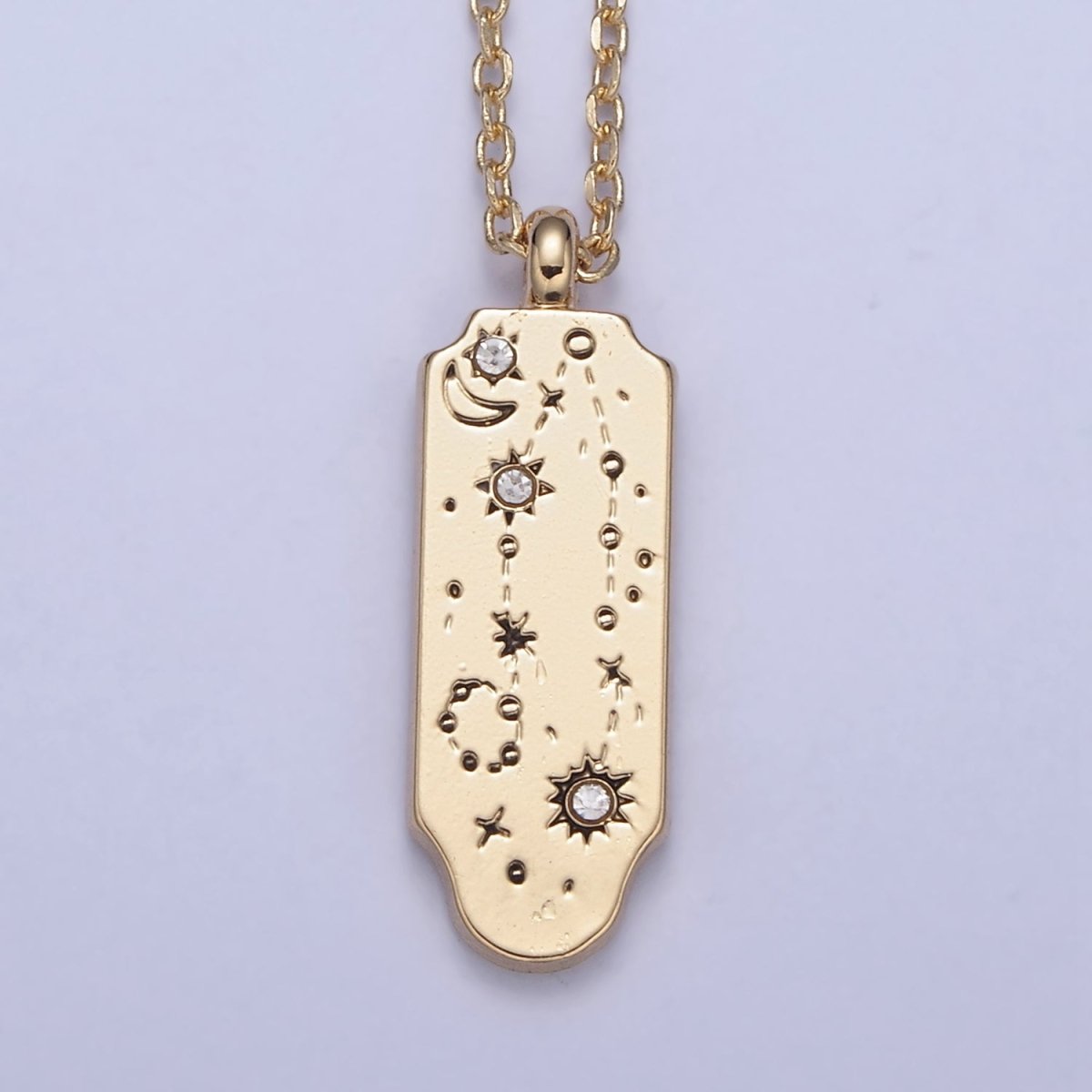 Constellation  Zodiac Charms Necklace Astrology Zodiac Necklace Charms, 12 Zodiac Charms Ready to Wear Necklace for Personalized Jewelry Wholesale | WA-491 to WA-502 Clearance Pricing