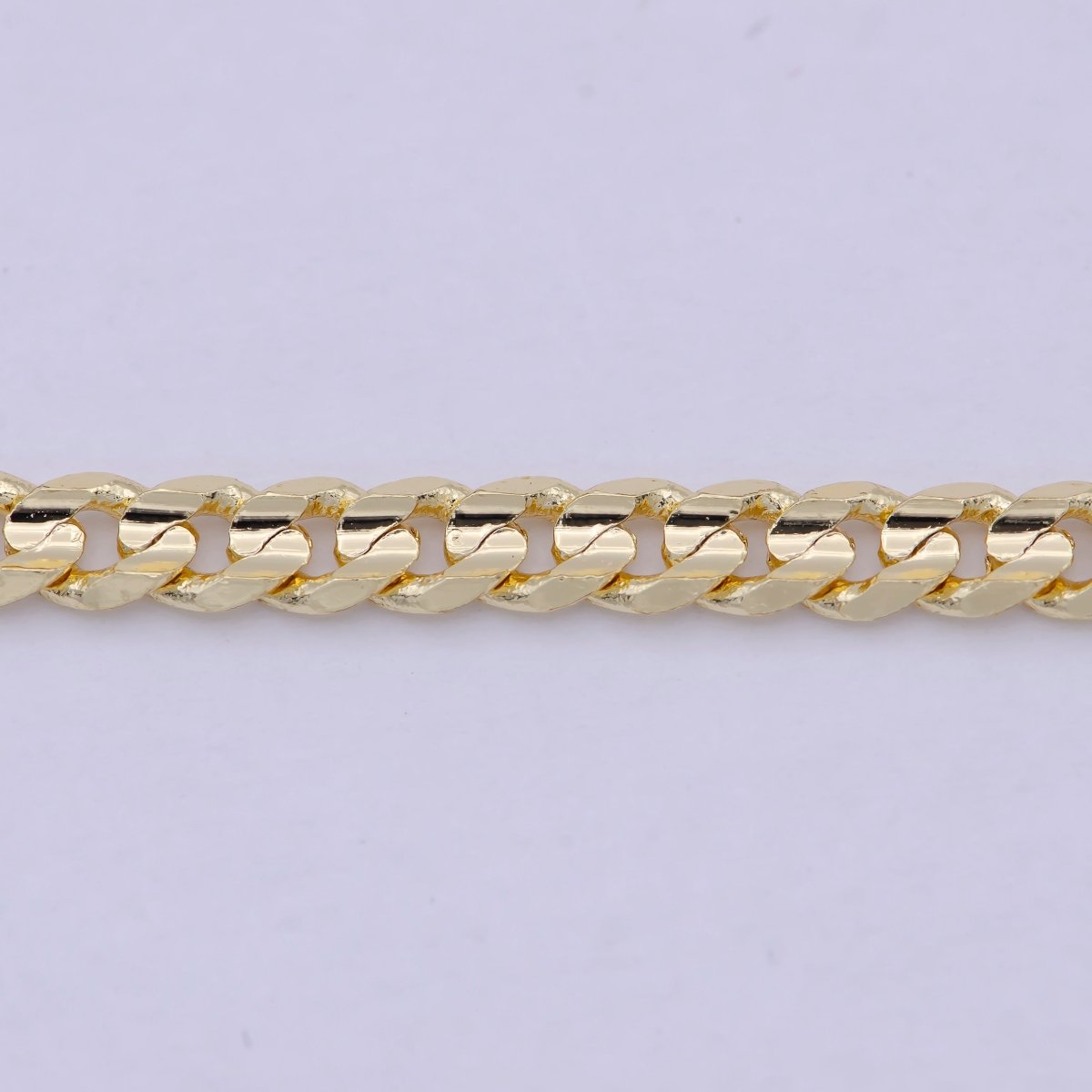 Cuban Chain Necklace, Thick Gold Chain Necklace 3.6mm Chain Necklace, Jewelry for Men and Women, Curb Chain Necklace Statement Jewelry | WA-831 Clearance Pricing