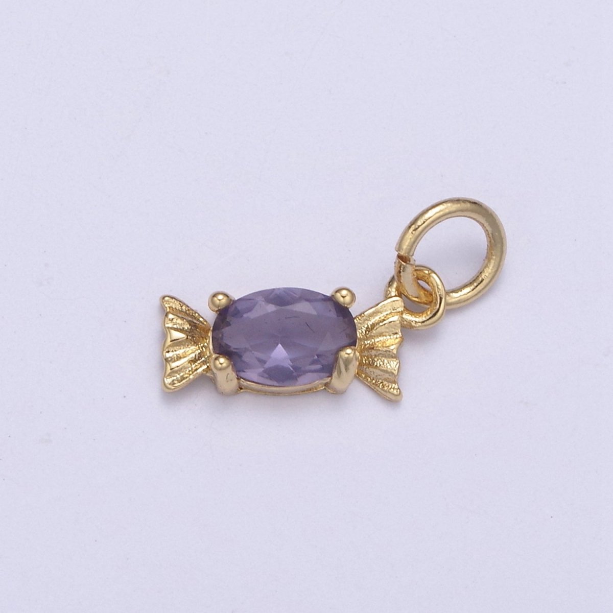 Cubic Candy Charm,14k Gold Filled Candy Pendant Add on Foodie Jewelry Making Supplies N-378 - N-379