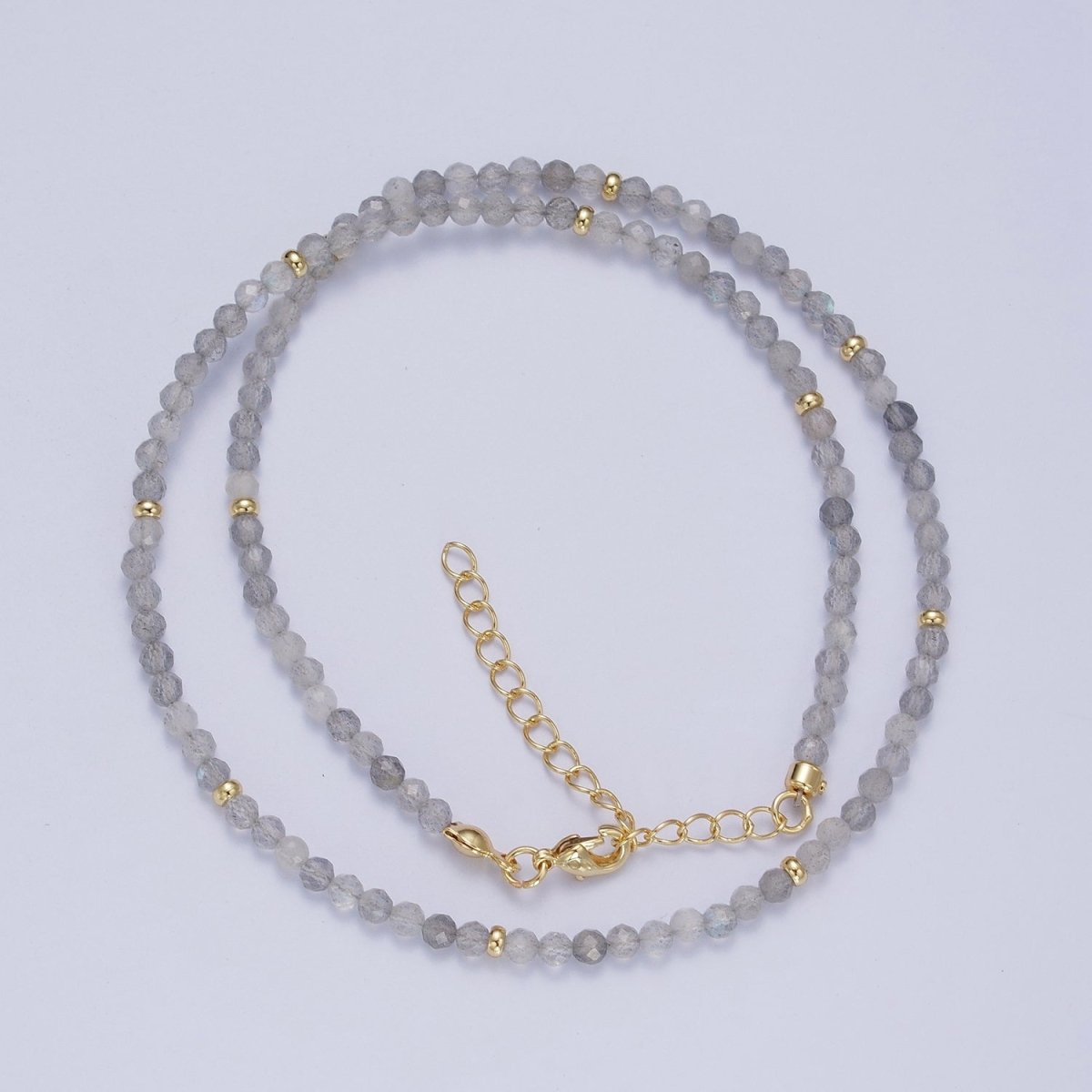 Dainty Beaded Necklace Tourmaline, Amazonite, Ruby, Amethyst, Moonstone Jewelry Handmade Jewelry | WA-1219 WA-1220 WA-1241 WA-1242 WA-1243 Clearance Pricing