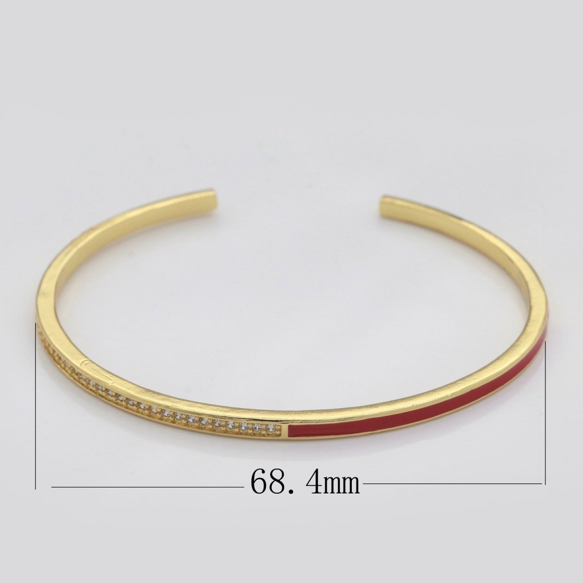 Dainty Cuff Bracelet Minimalist Bangle For Stacking Jewelry |  Clearance Pricing