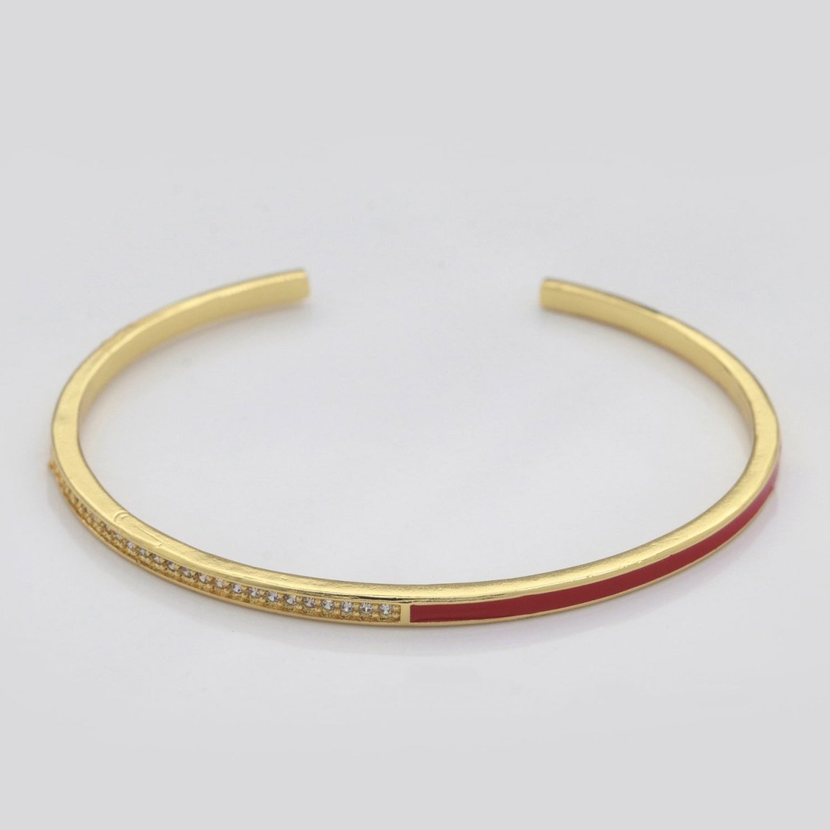 Dainty Cuff Bracelet Minimalist Bangle For Stacking Jewelry |  Clearance Pricing