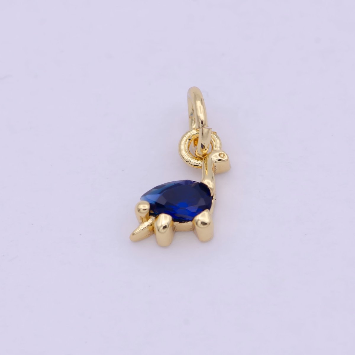 Dainty Dino Charm • Minimalist Mini Dinosaurus Charm • Cute Kawaii Dino Pendant for Earring Necklace Bracelet C-191 C-215 C-219 C-228 C-251 C-256 C-258 C-289