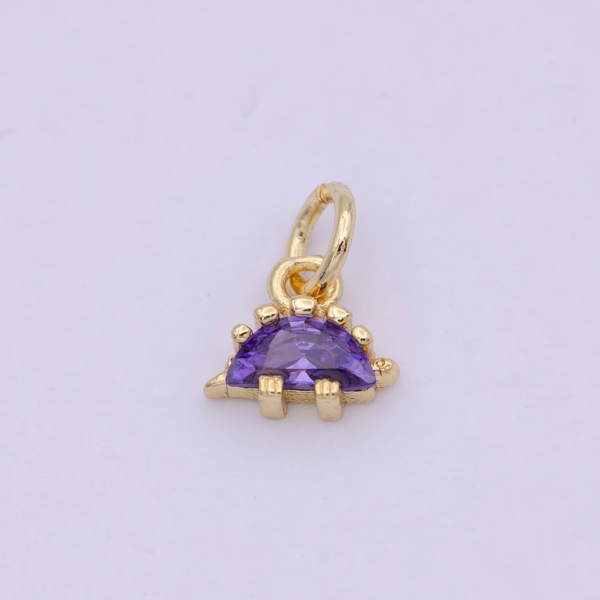 Dainty Dino Charm • Minimalist Mini Dinosaurus Charm • Cute Kawaii Dino Pendant for Earring Necklace Bracelet C-191 C-215 C-219 C-228 C-251 C-256 C-258 C-289