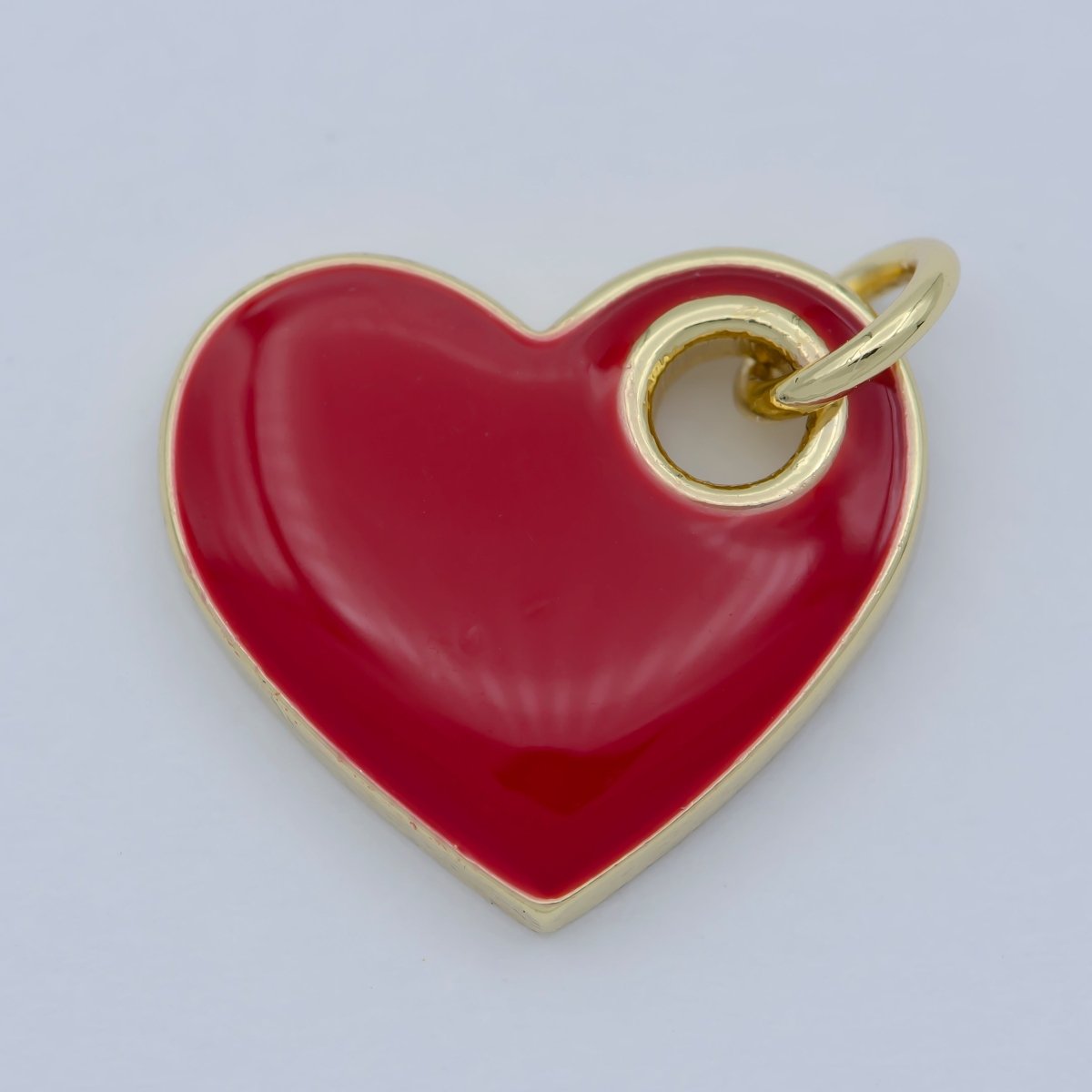 Dainty Enamel Heart Charm Colorful Sideways Heart Pendant Necklace Earring Bracelet Supply for Love Dainty Minimalist Heart Blue Pink Red M-298-M-302