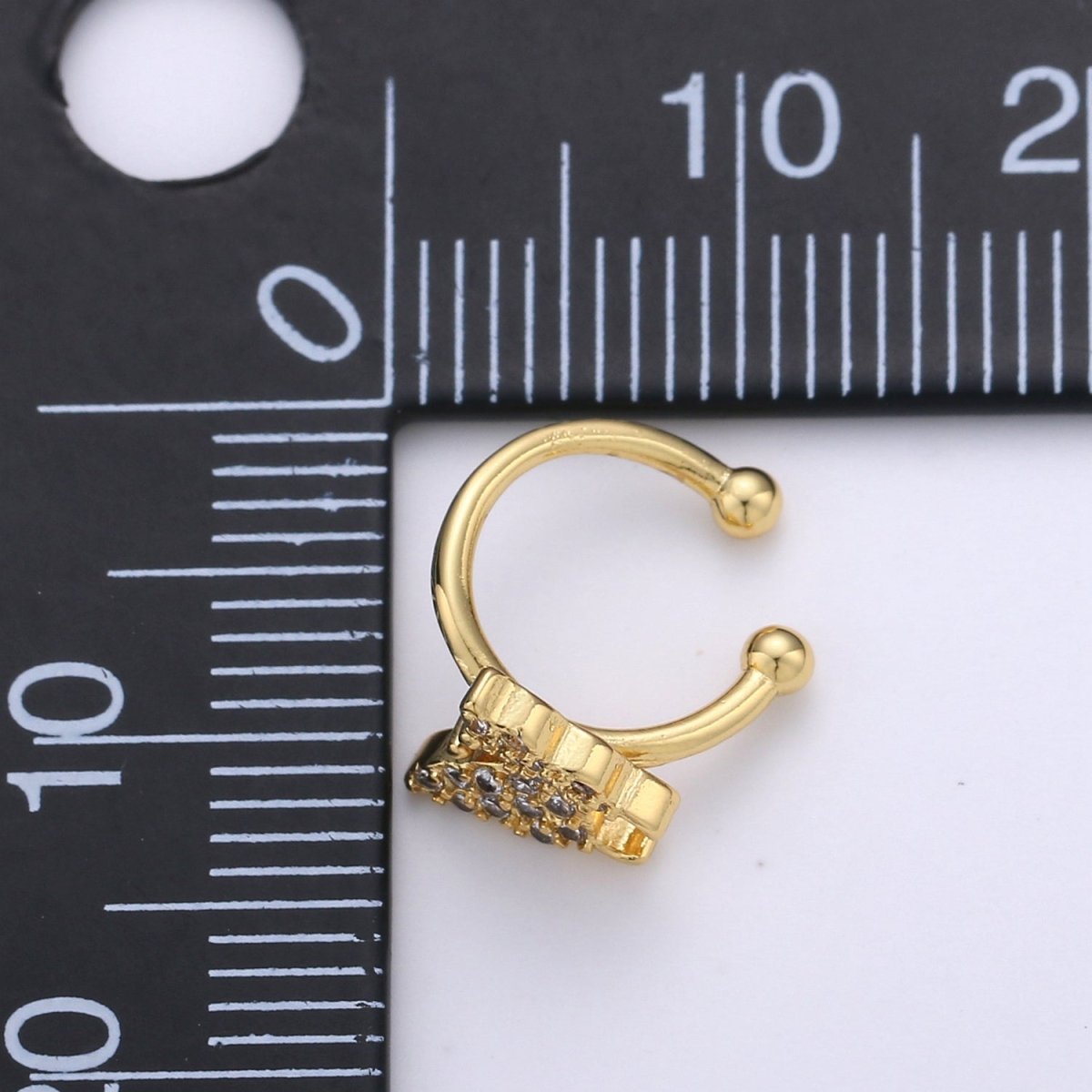 Dainty Gold Filled Little Butterfly Earcuffs - AI-077