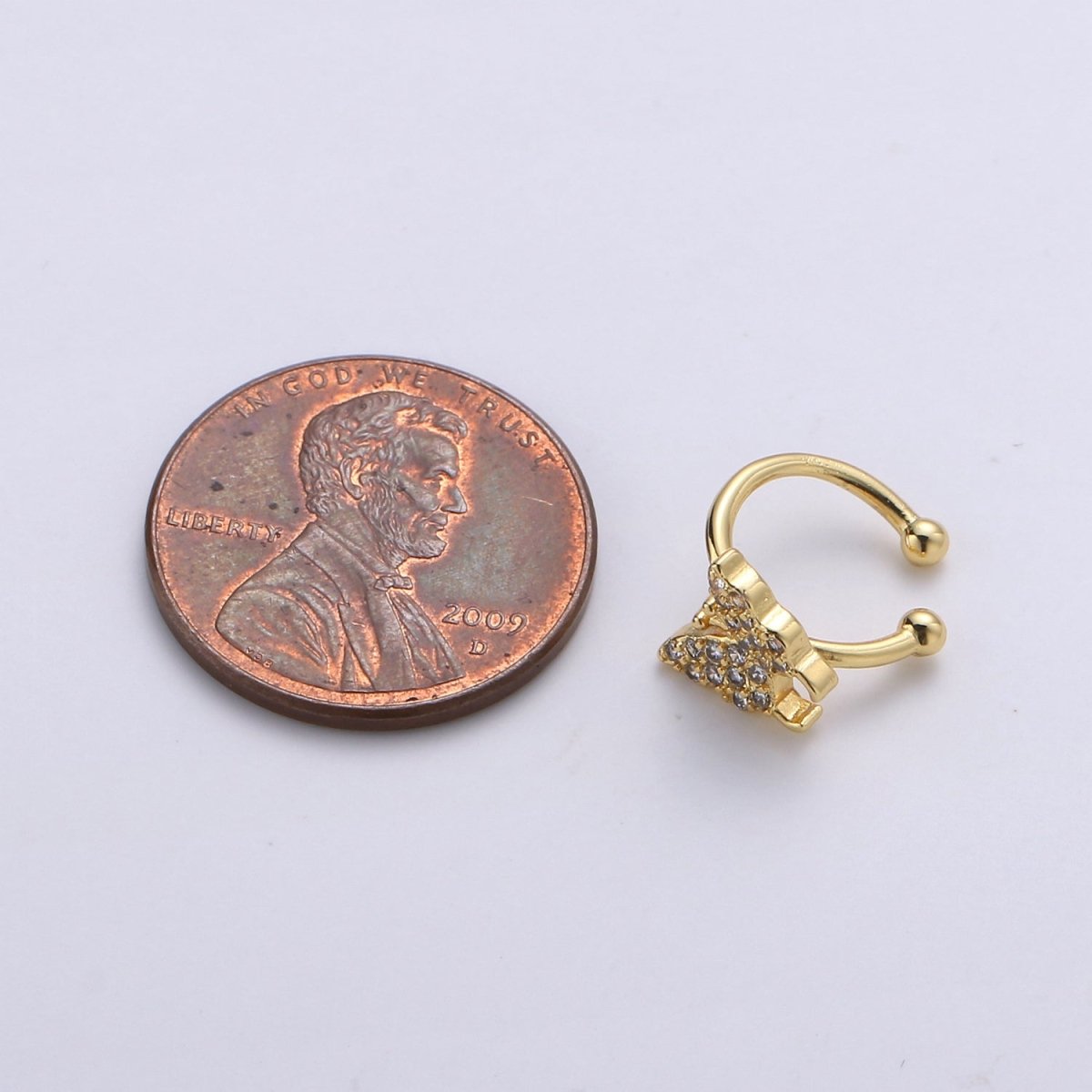 Dainty Gold Filled Little Butterfly Earcuffs - AI-077