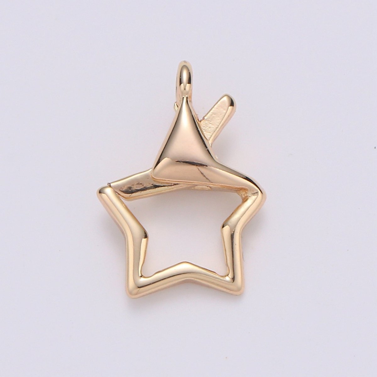 Dainty Gold Filled Star Charms  L-003