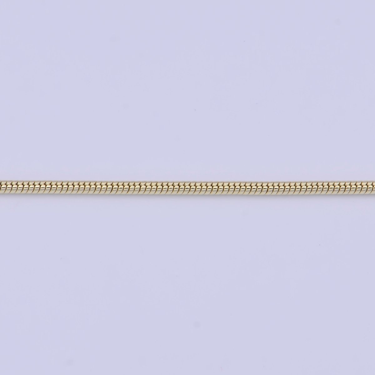 Dainty Gold Snake Chain Necklace, Layer Herringbone Necklace Ready to Wear 17.8 Inch | WA-1107 Clearance Pricing