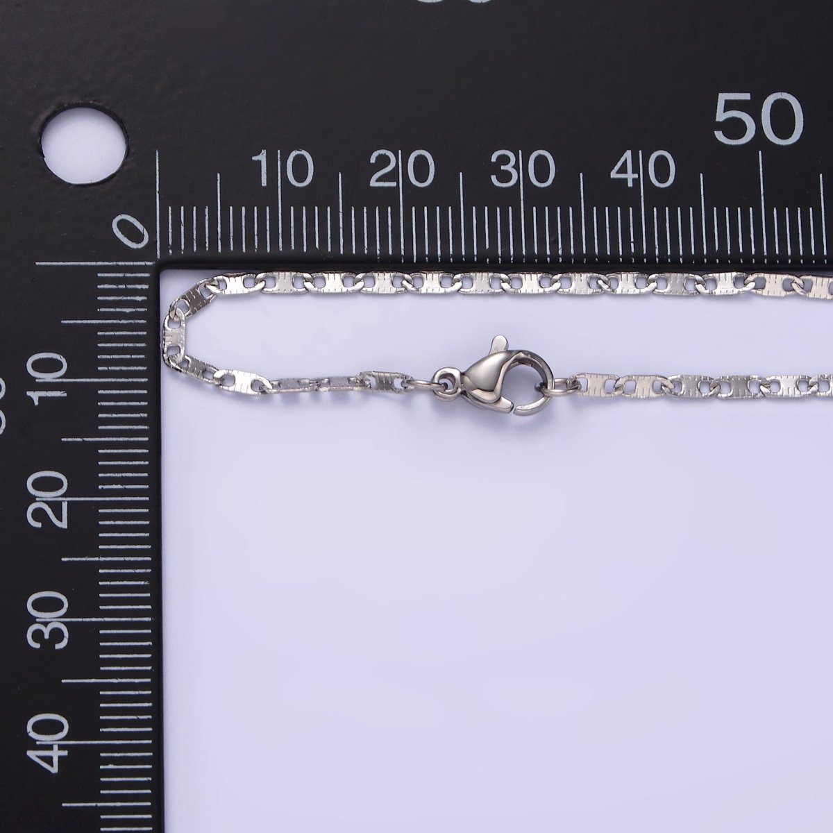 Dainty Mariner Anchor Chain Necklace for Women Stainless Steel Necklace 18 inch long | WA-2101 Clearance Pricing