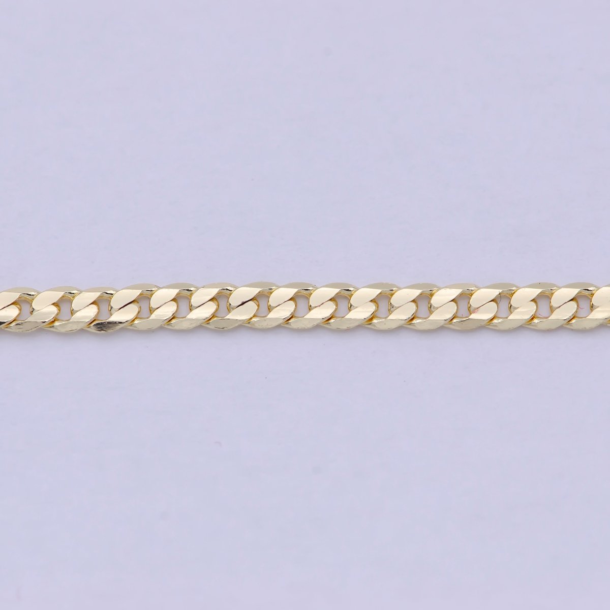 Dainty Miami Cuban Gold Curb Link Chain, 2.2mm 18K Gold filled Chain Necklace• Gold Necklace Gold filled Layer Necklace | WA-829 Clearance Pricing