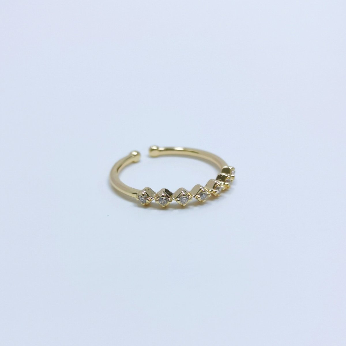 Dainty Rings For Women Crystal Ring Gold Rings Cubic Ring Stackable Ring Bridesmaid Gift Minimalist Rings Claer Pink Blu Green Cz Ring R-231 R-236 R-237 R-240