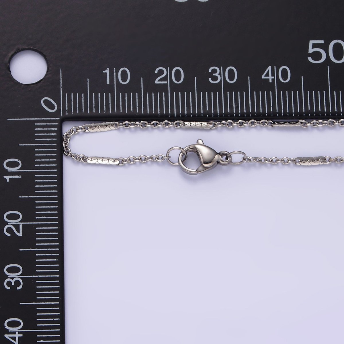 Dainty Tube Chain Necklace for Women Stainless Steel Necklace 19.68 inch long | WA-2105 Clearance Pricing