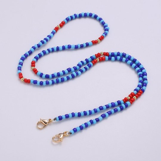 Face mask lanyard Adult Kids, Beaded mask lanyard, Face Mask Chain, facemask holder, FaceMask Lanyard, Mask Lanyard strap