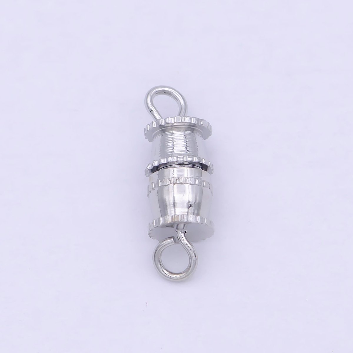 Gold Barrel Screw Clasp - Screw-On Clasp for Necklaces Bracelet Silver or Gold Color K-007 K-011