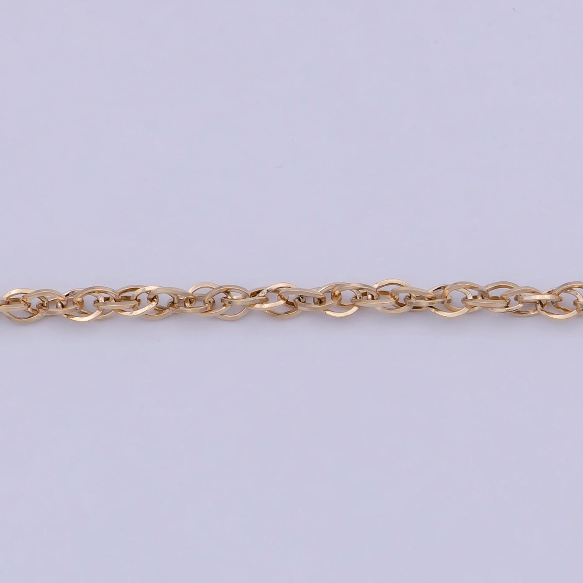 Gold Cable Link Necklace Simple Gold Necklace, Layering Chain and Link Gold Chain for DIY Jewelry | WA-763 Clearance Pricing