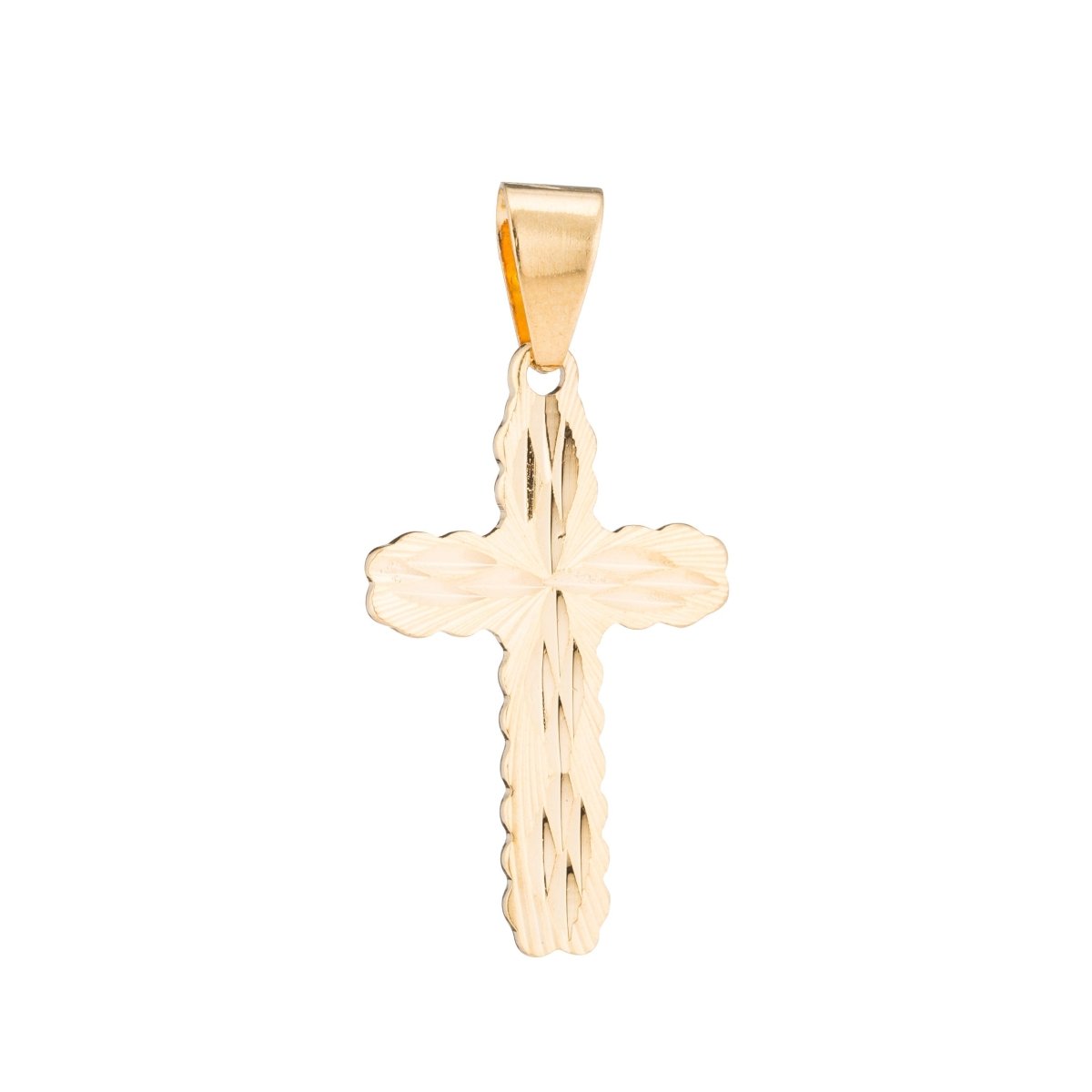 Gold Cross, Jesus, Faith, Hope, Love, Joy, Peace, Believe, Family, Church, Necklace Pendant Charm Bead Bails Findings for Jewelry Making H-189