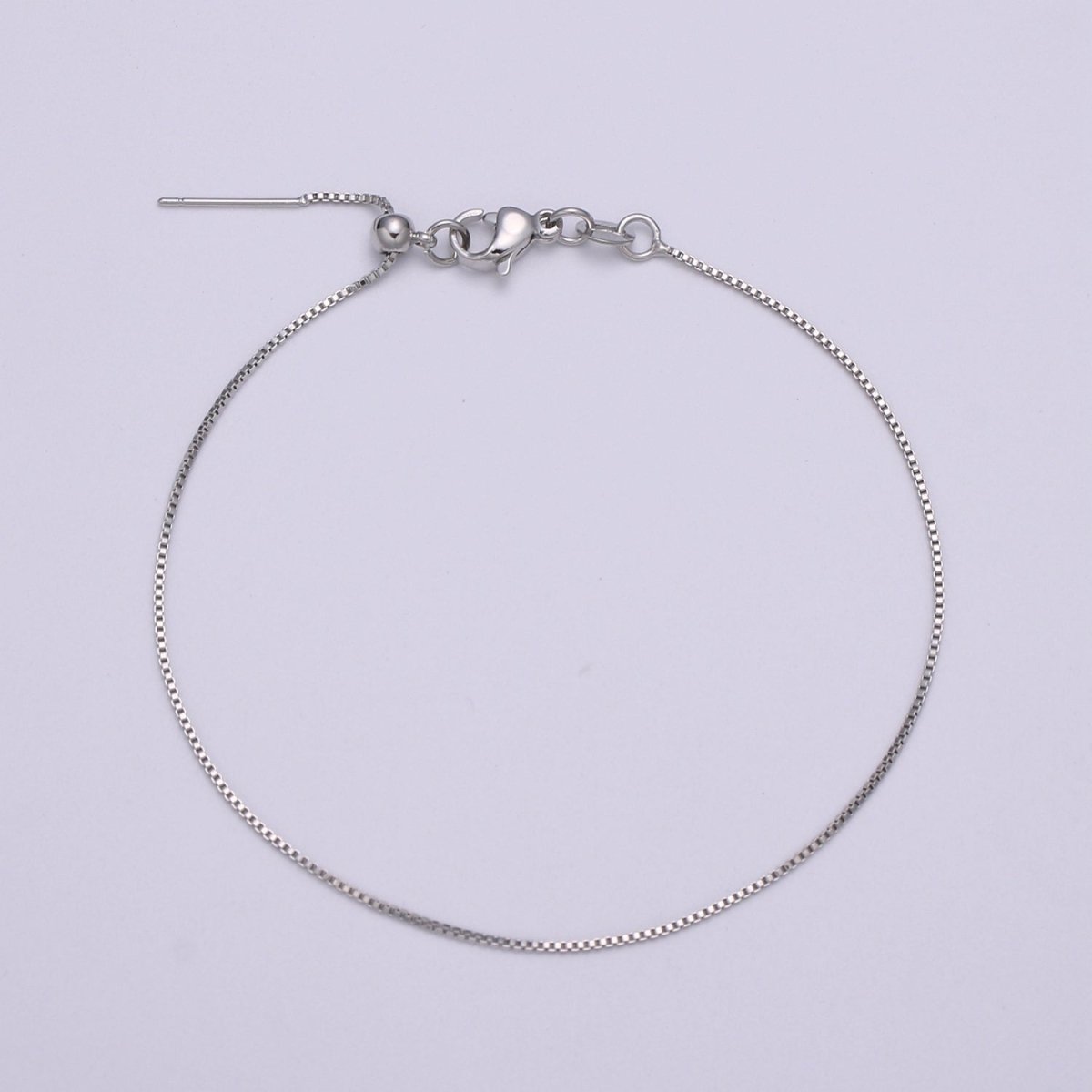 Gold Filled 8.5 long Chain with Lobster Clasp For DIY Jewelry Making Bracelet Anklet  L-206~L-209