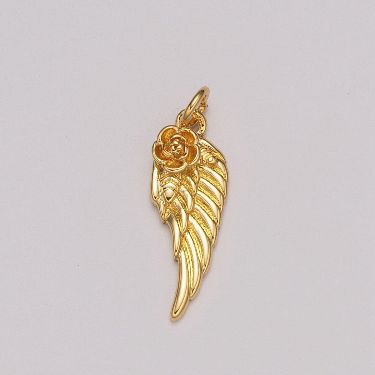 Gold Filled Angel Wing Charm add on charm for Bracelet Necklace Earring Supply M-888