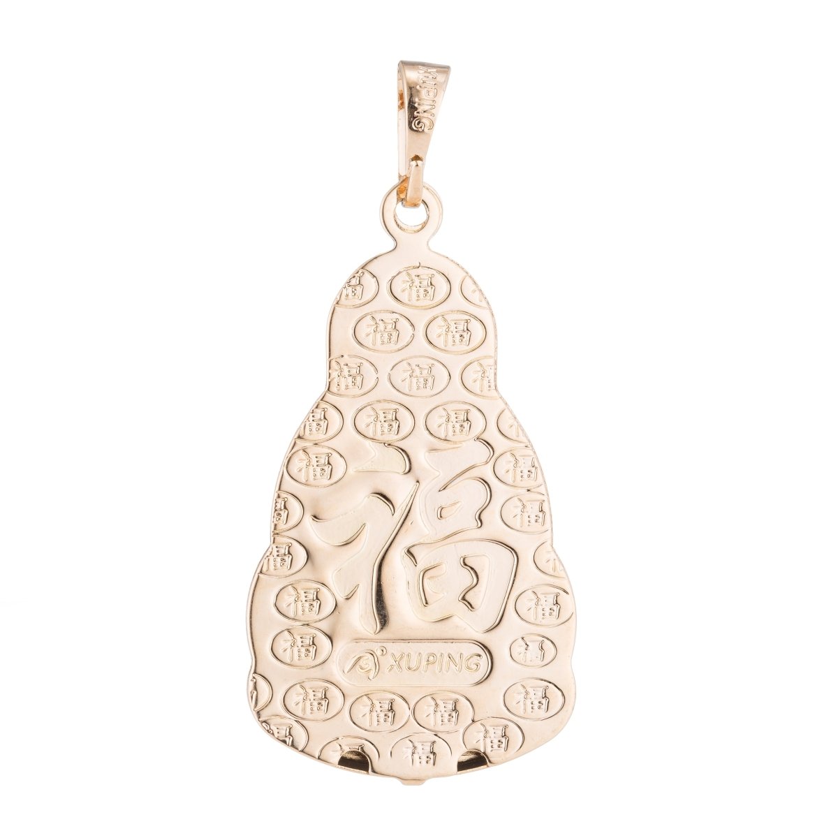Gold Filled Buddha Fu Pendants For DIY Jewelry Making  H-473