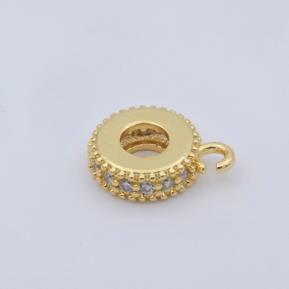 Gold Filled Round Ring Charm M-363
