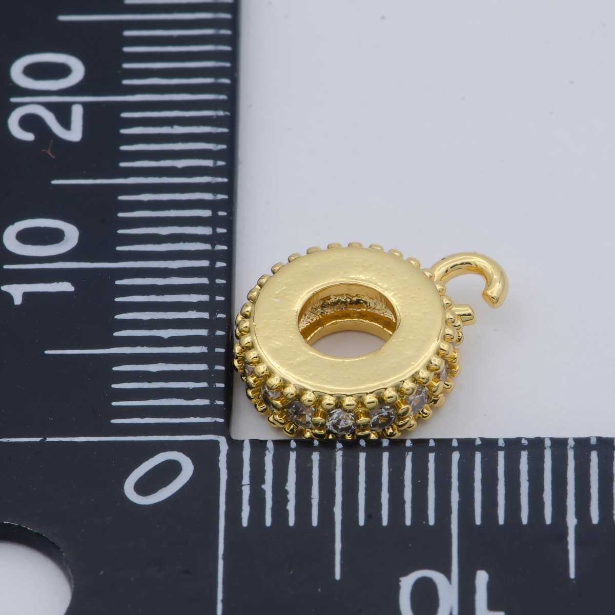 Gold Filled Round Ring Charm M-363