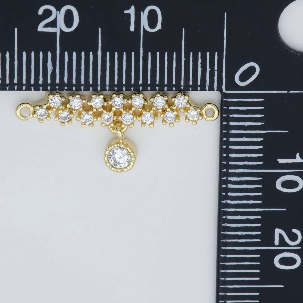 Gold Filled Simple Minimalist Connector  F-576