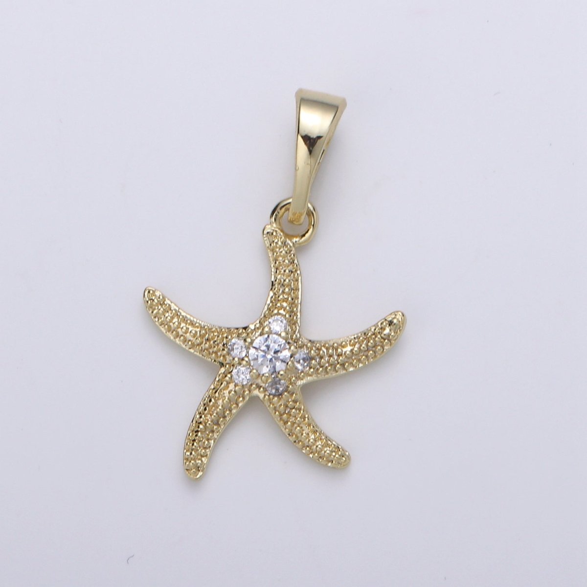 Gold Filled Starfish Pendants  J-091