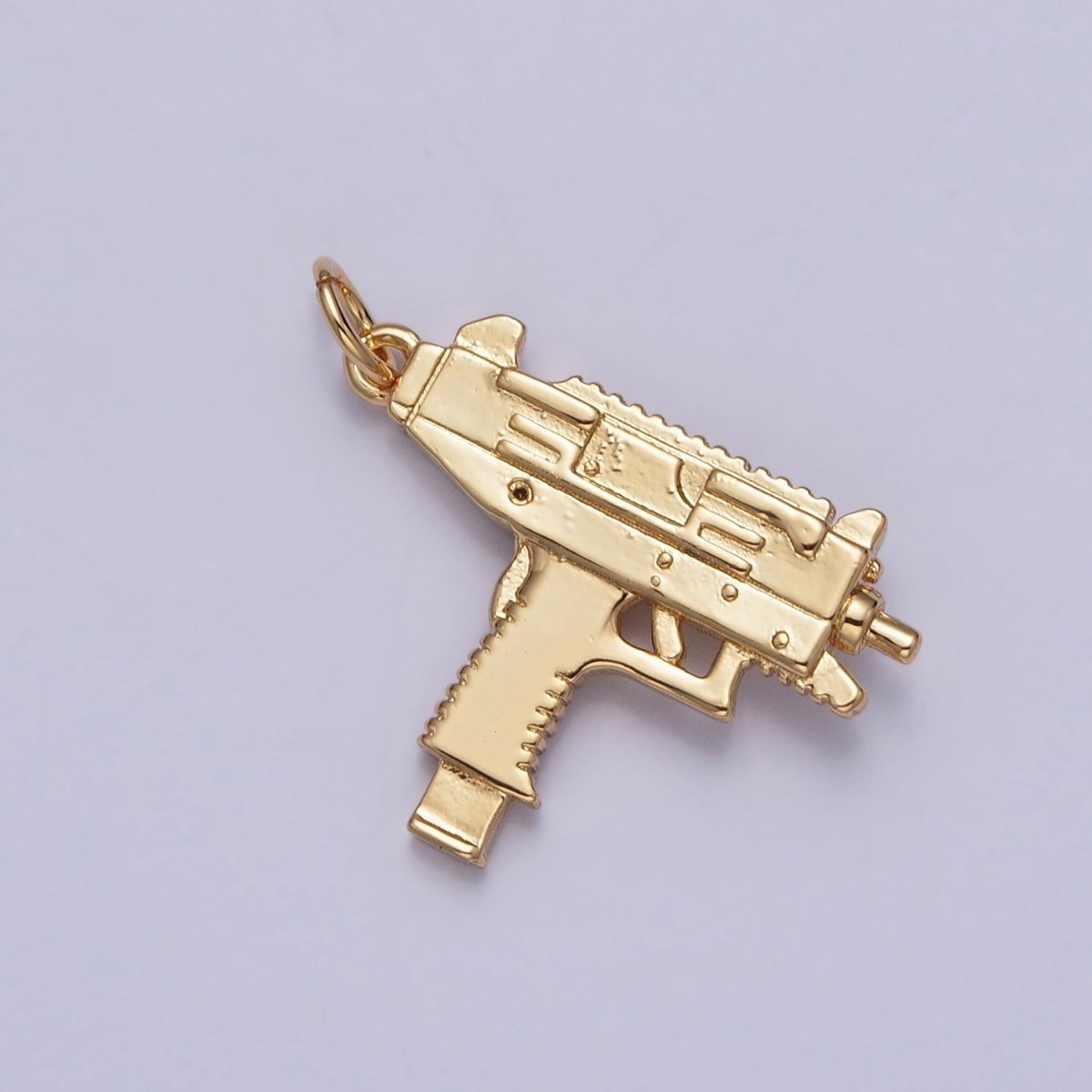 Gold Hot Glue Gun Arts And Craft Tool Charm | X-143