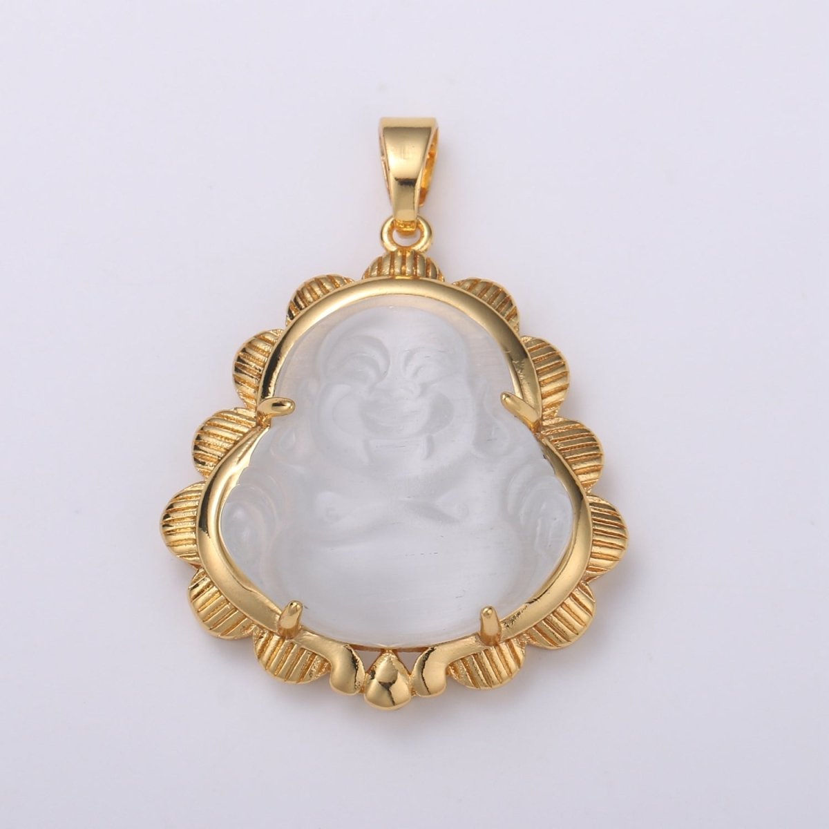 Gold Jade Buddha Pendant Colorful Buddha Jade Gold Filled Pendants AH-269~AH-280