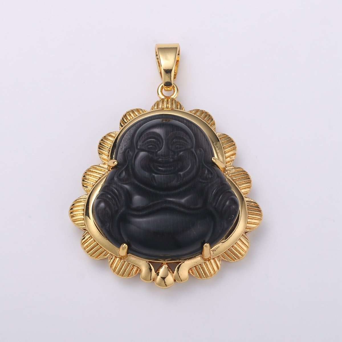 Gold Jade Buddha Pendant Colorful Buddha Jade Gold Filled Pendants AH-269~AH-280