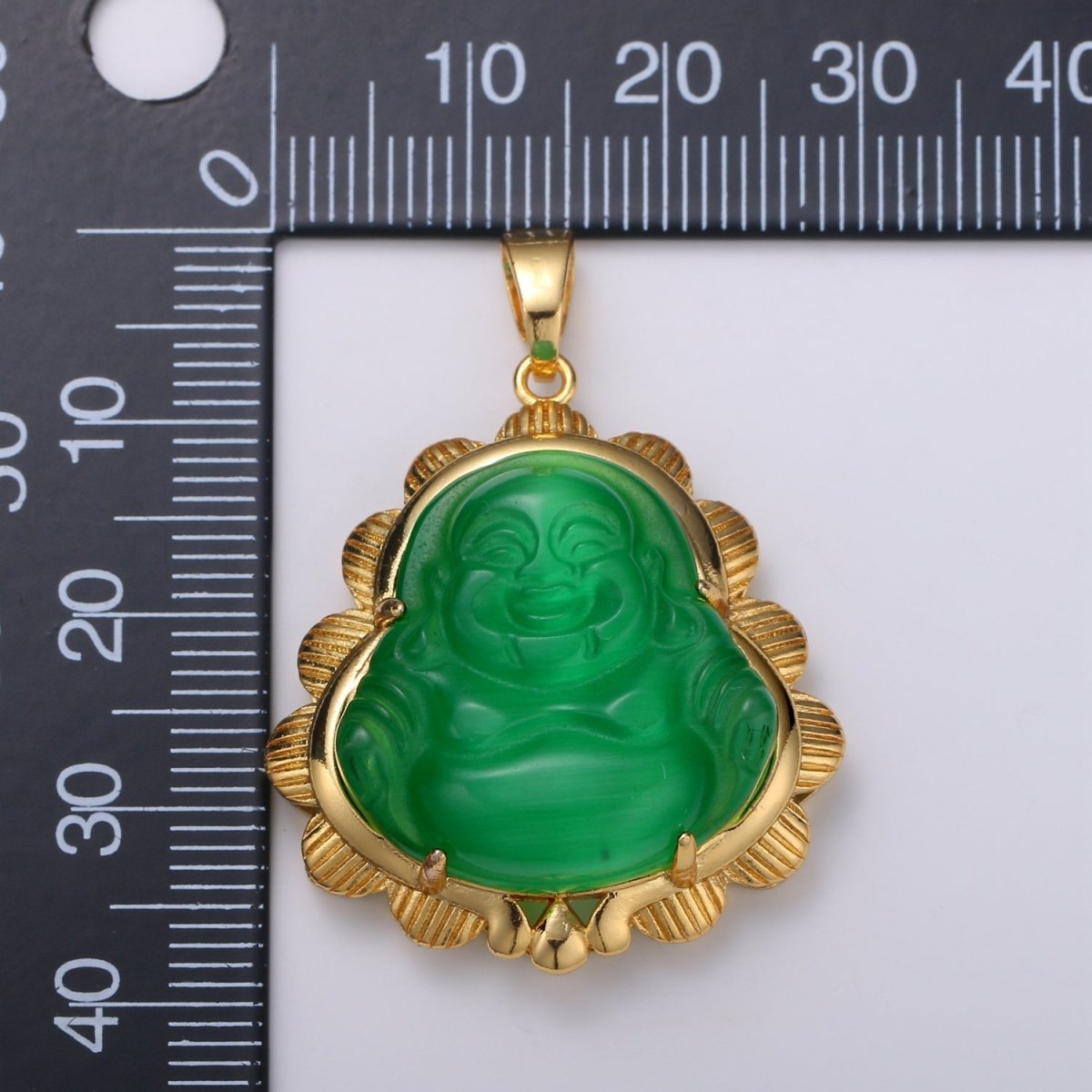 Gold Jade Buddha Pendant Colorful Buddha Jade Gold Filled Pendants AH-269~AH-280