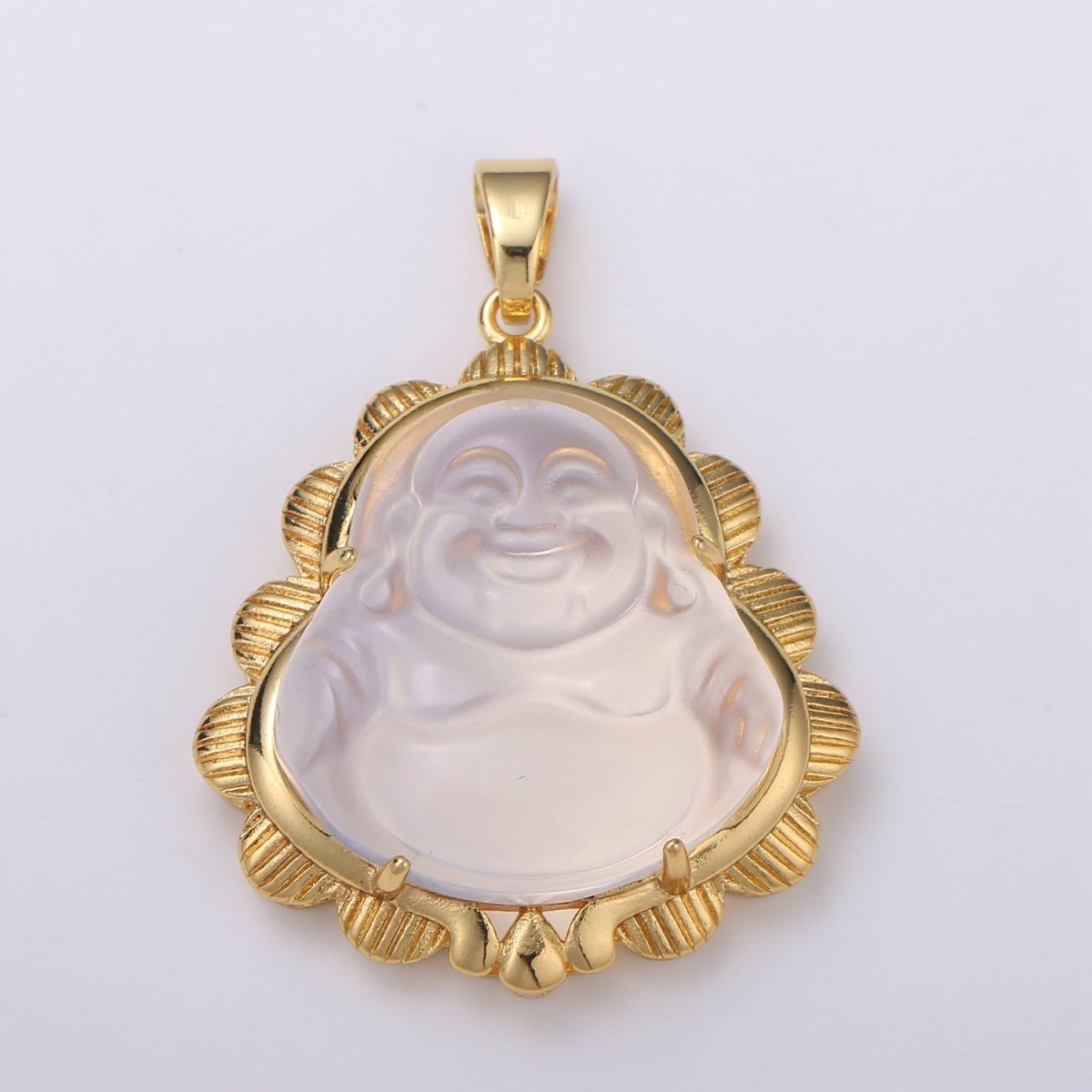 Gold Jade Buddha Pendant Colorful Buddha Jade Gold Filled Pendants AH-269~AH-280