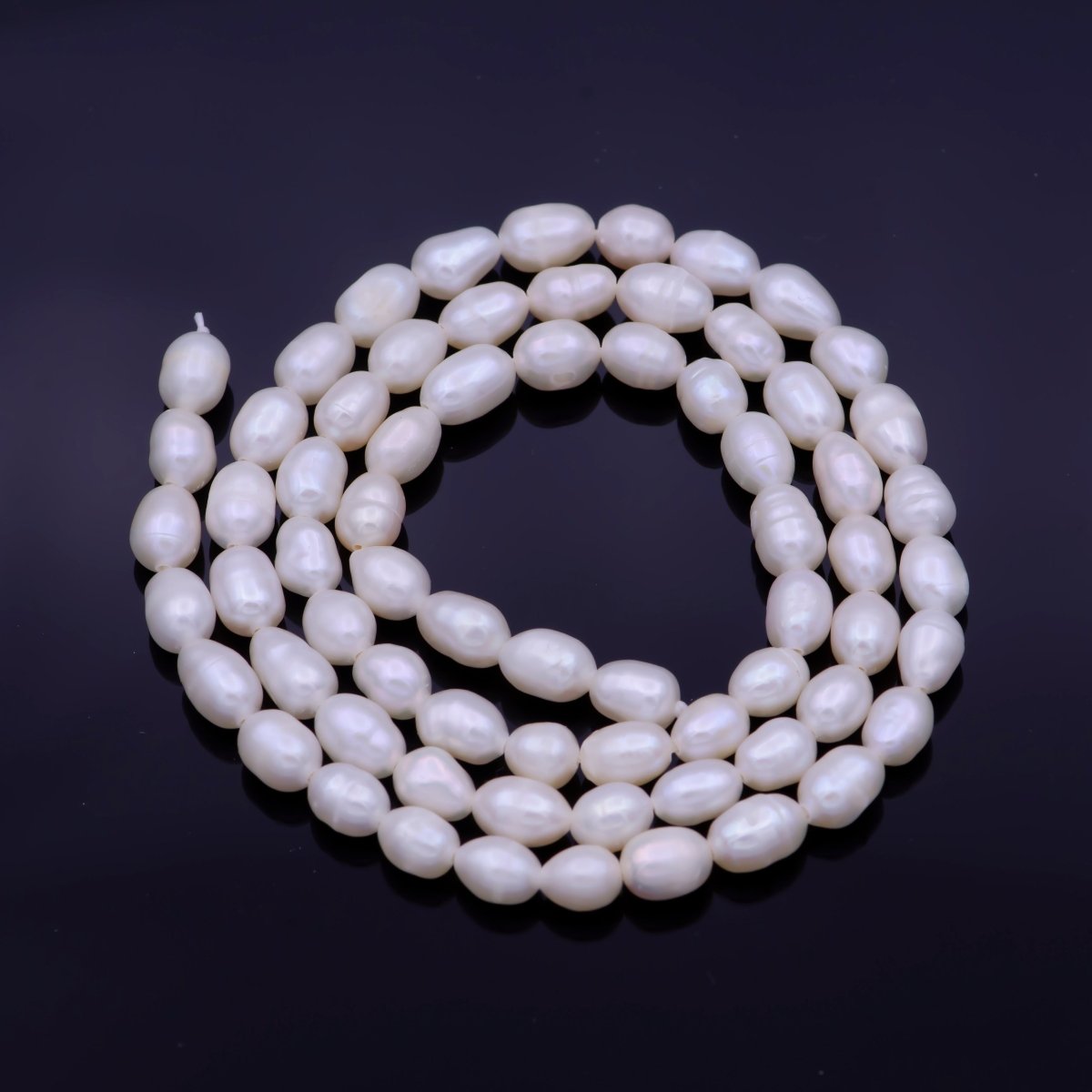 High Quality Grade AAA Natural Freshwater Baroque Seed Nugget Keshi Pearl Beads 4.2mm | WA-1335 Clearance Pricing