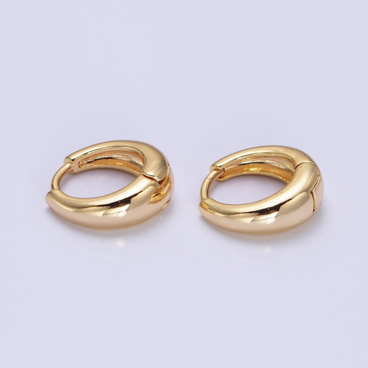 Huggie Earrings Minimalist Huggie Hoop Earrings • Perfect Simple Earrings For Her AB-665